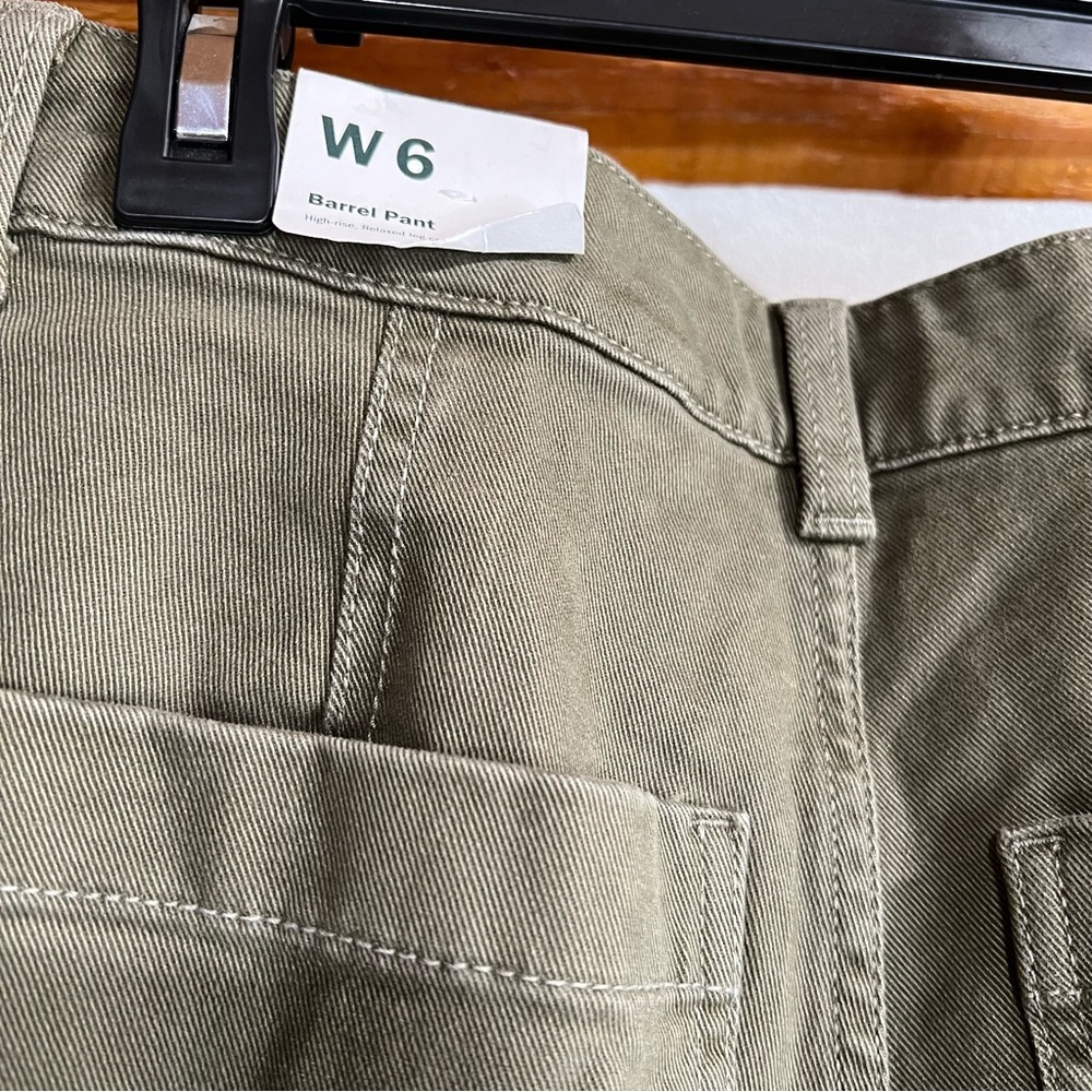 Alpine Design Women's Olive Green Barrel Pants - Picture 4 of 4